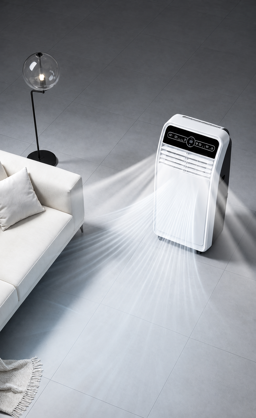 CHIGO® Climatisation Mobile 12280 BTU