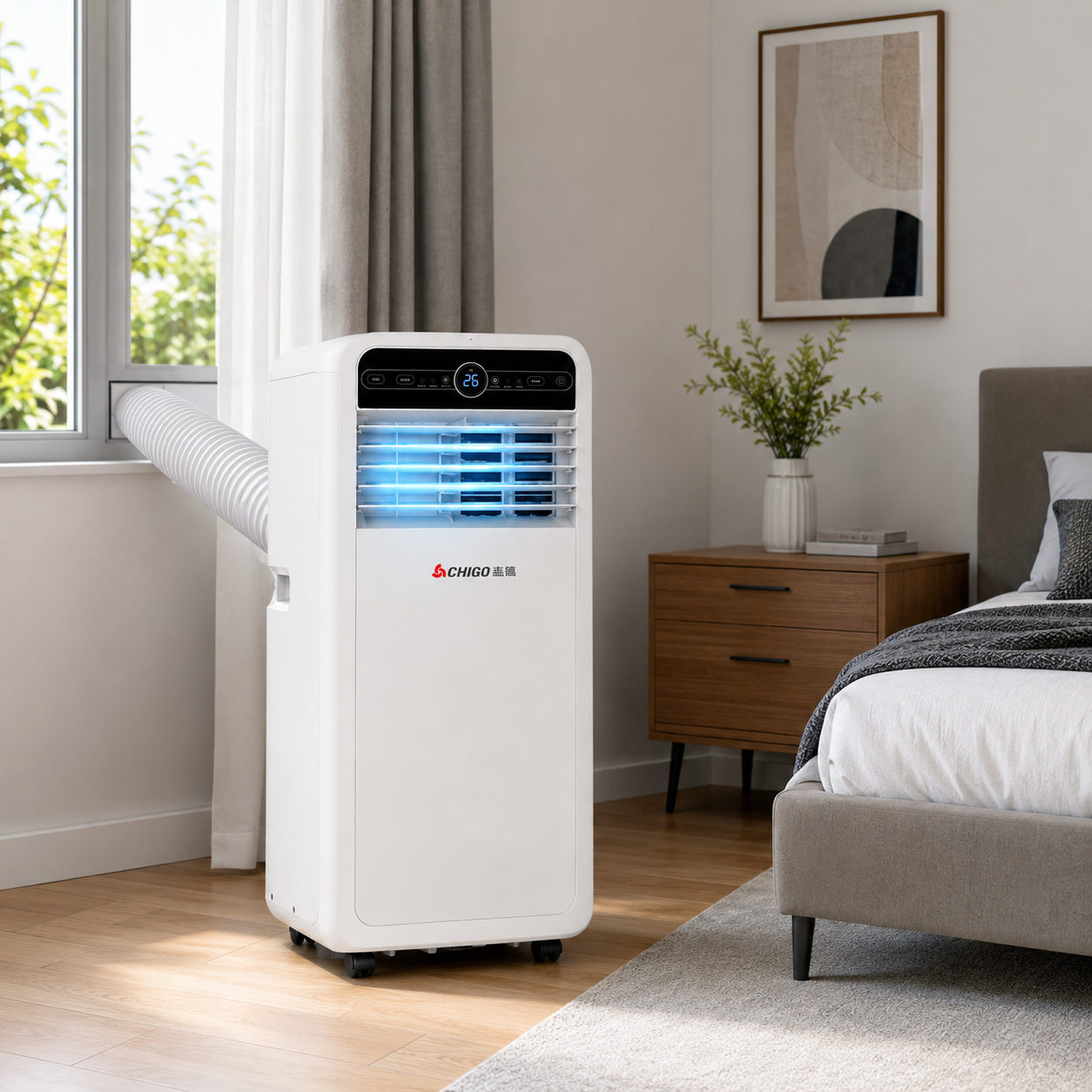CHIGO® Climatiseur Portable 9000 BTU